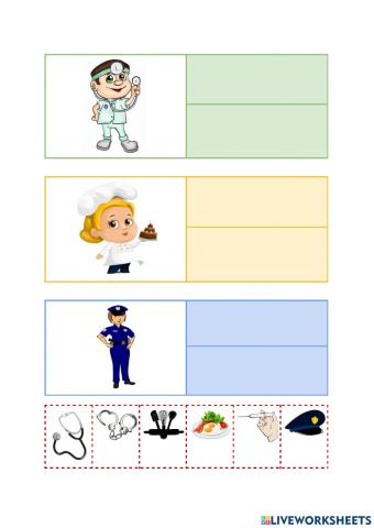 UTENSILIOS PROFESIONES