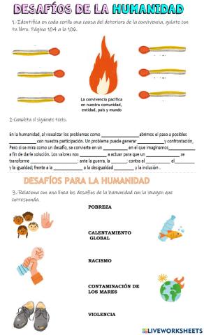 Desafíos de la humanidad