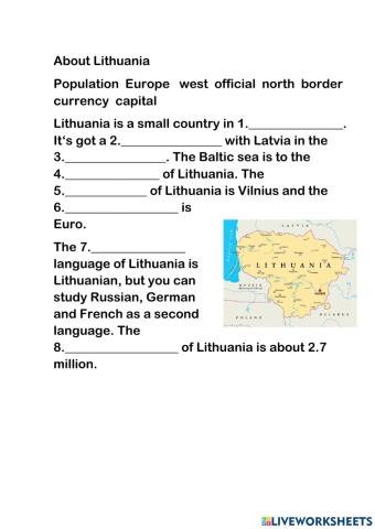 About Lithuania