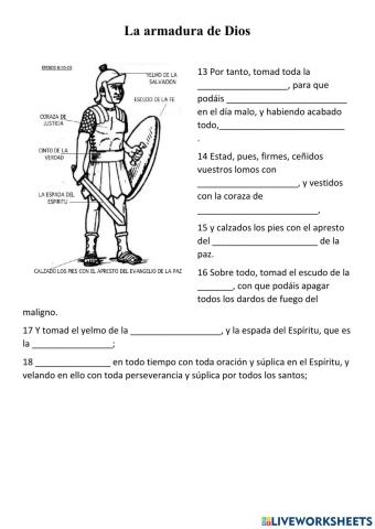 La Armadura de Dios