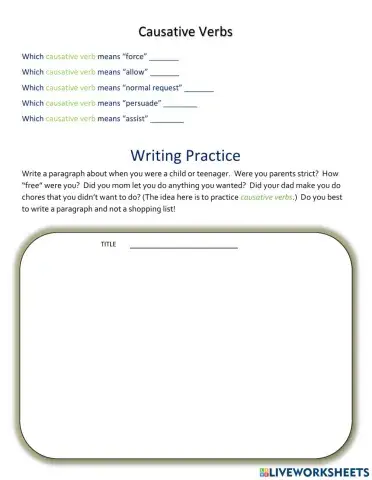 Writing About Childhood