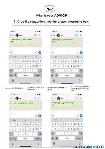 Nati text messages advices