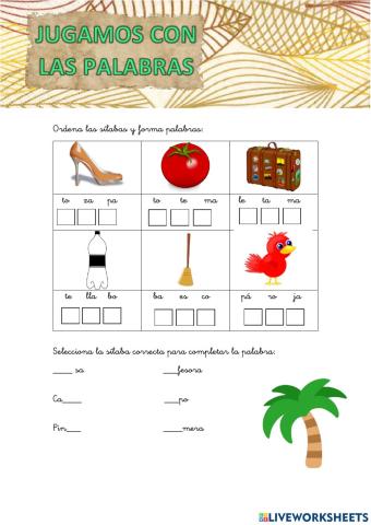 Jugamos con las palabras