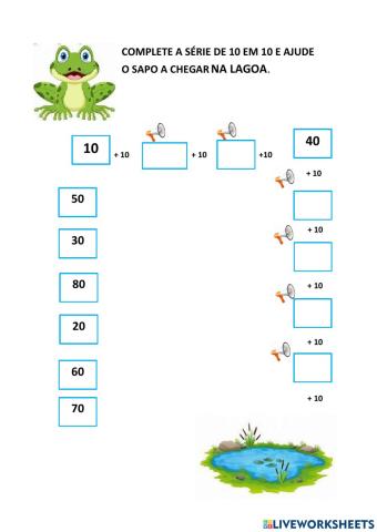 Sequencia dezena exata