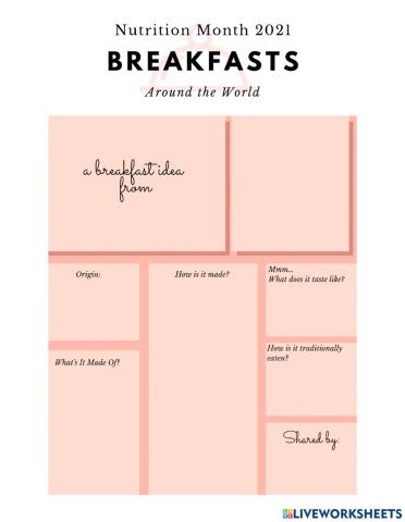 Breakfast Around the World