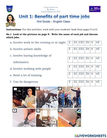 Benefits of part-time jobs