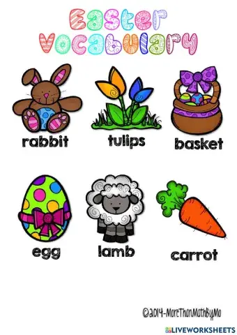 Easter vocabulary