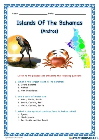 Islands Of The Bahamas (Andros)