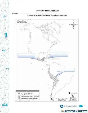 Civilizaciones  americanas