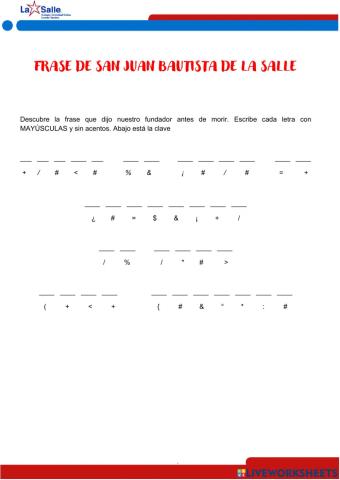 San Juan Bautista De La Salle