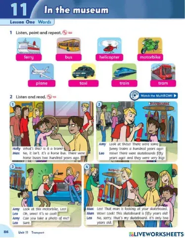 There was-there were