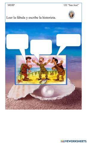 Fábulas  -Los viajeros y la ostra-