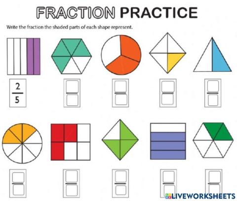 Practice Fractions