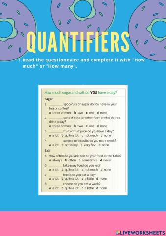 Quantifiers