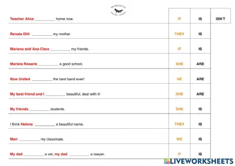 Subject pronouns replacement