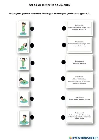 Gerakan menekuk dan meliuk