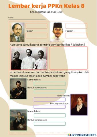 PPKn Kelas 8 - Kebangkitan Nasional 1908