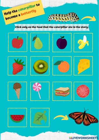 The very hungry caterpillar