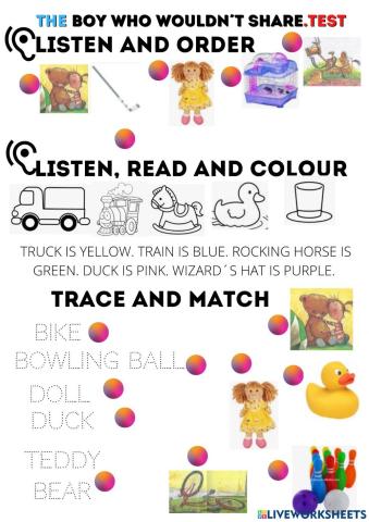 Listening the boy who wouldn-t share