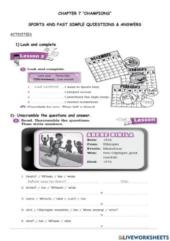 Chapter 7 Class 4 & 5