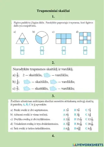 Trupmeniniai skaičiai