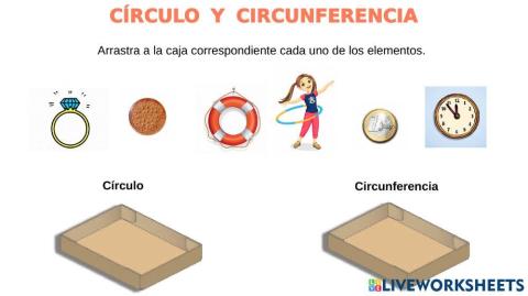 Círculo y circunferencia