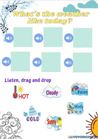 What's the weather like?