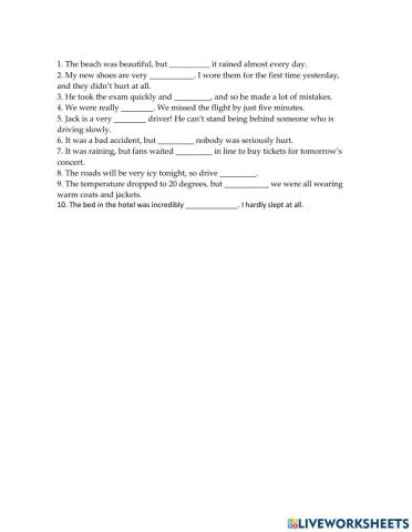 Making adjectives and adverbs