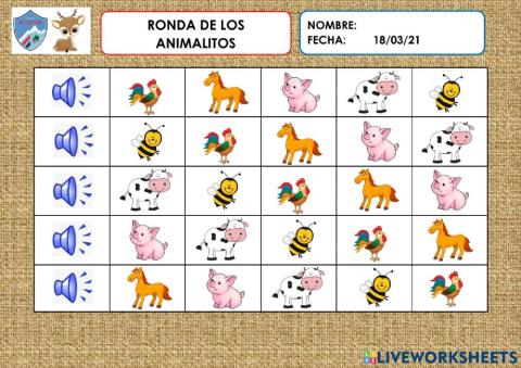 Animales de la granja