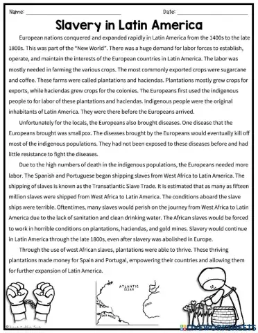 Slavery in Latin America