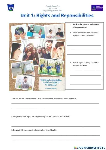 Rights and responsibilities