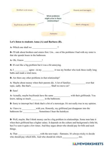 B2 First Speaking Part 3