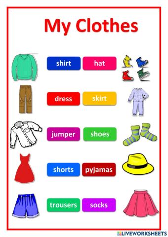 Fiest Friends 1 My Clothes