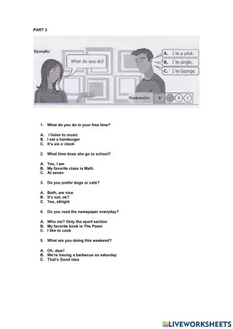 Part 3: icfes ingles