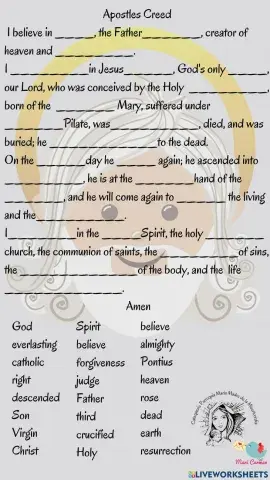 Apostles Creed