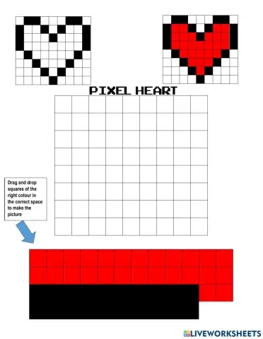 Pixel Art Heart