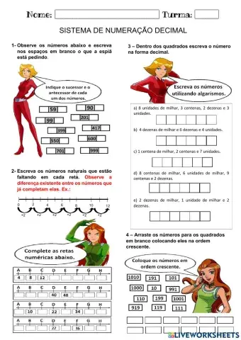 Sistema de Numeração Decimal