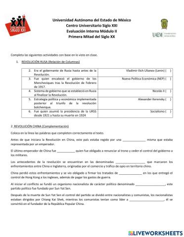 Primera guerra mundial