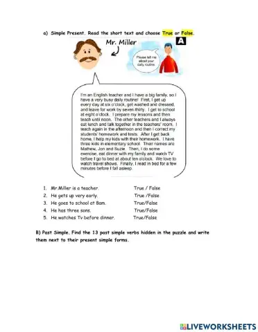 DIagnóstico Inglés 4to año Sec.36