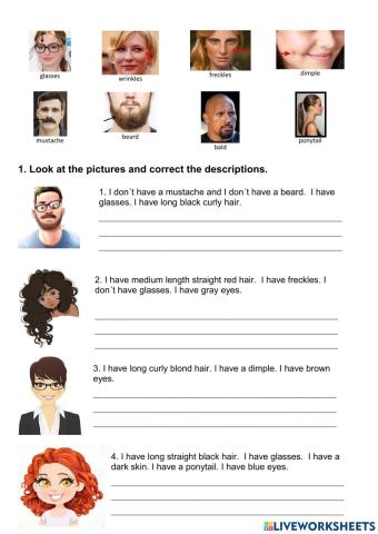 Physical descriptions