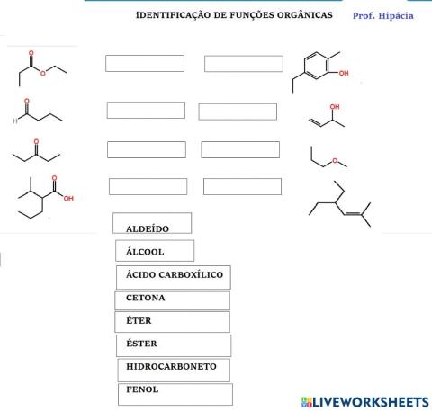 Funções orgânicas