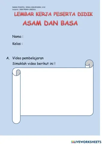 Lkpd asam basa