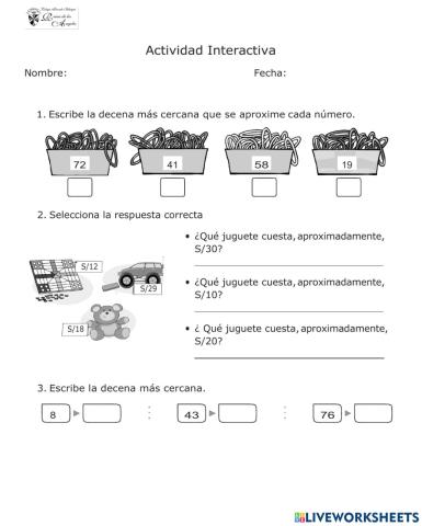 Actividad evaluativa