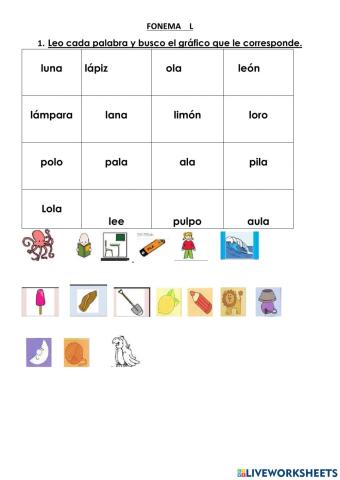 Fonema L