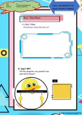 Sumber Energi Panas dan Perpindahannya