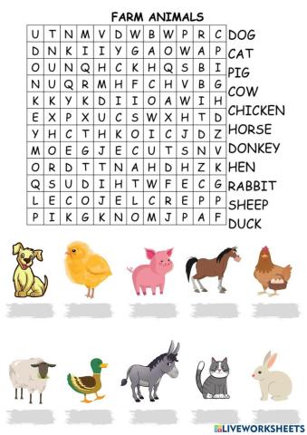 Farm animals