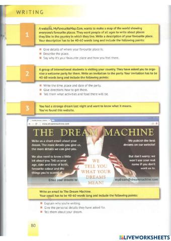 English Test Training A2 - Writing 1-16