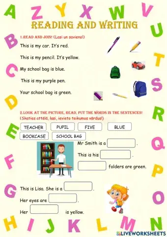 Lasīšanas un rakstīšanas vingrinājumi