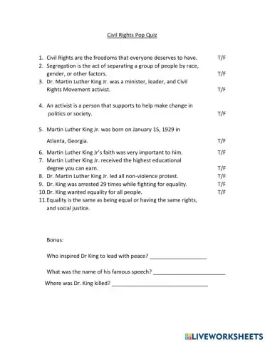 Civil Rights Movement