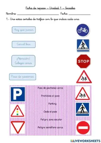 Señales de tráfico